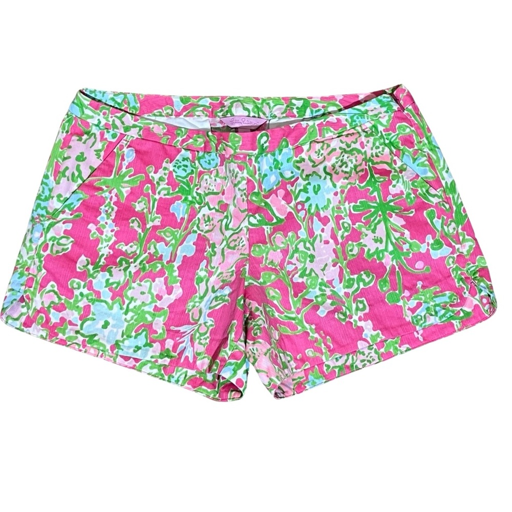 Lilly Pulitzer Adie Pink Southern Charm Shorts Size 4